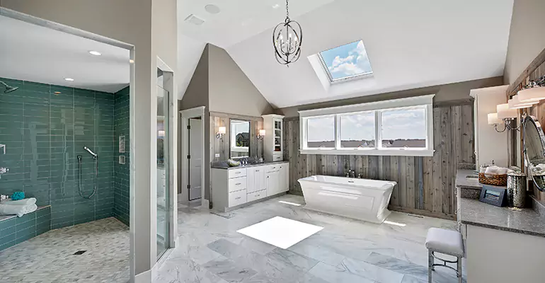 Guest Bathroom Flooring Remodel in Opelika