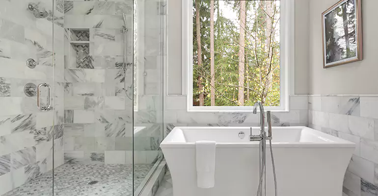 Bathtub to Tile Shower Conversion in Opelika